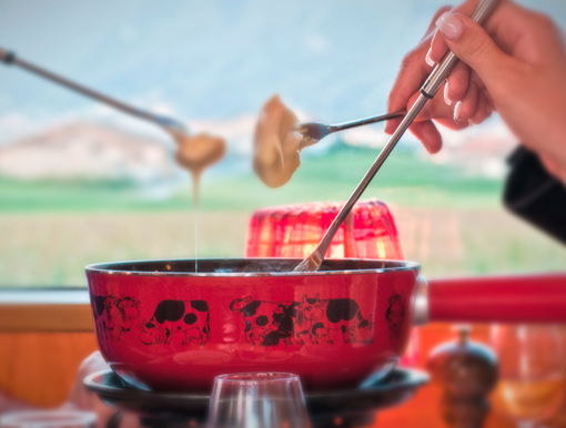 Train fondue