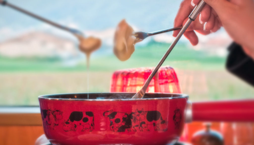 Train fondue